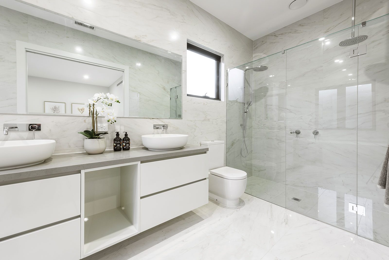 Balwyn North custom home interior — Varcon Group